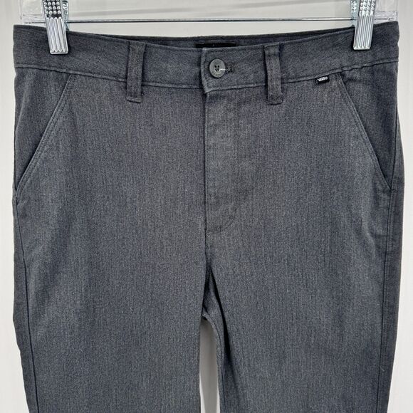 VANS Gray Off The Wall Slim Chinos Boys Size 16 - Picture 2 of 6